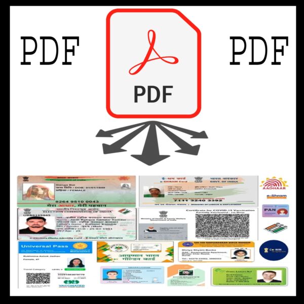 Pdf to pvc card