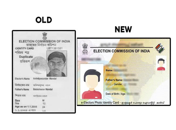 OLD TO NEW VOTAR CARD