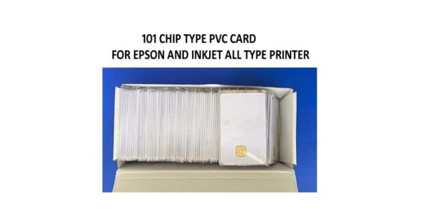CHIP TYPE PVC CARD 𝟏𝟎𝟏 𝐩𝐢𝐞𝐜𝐞𝐬 (PREMIUM QUALITY)