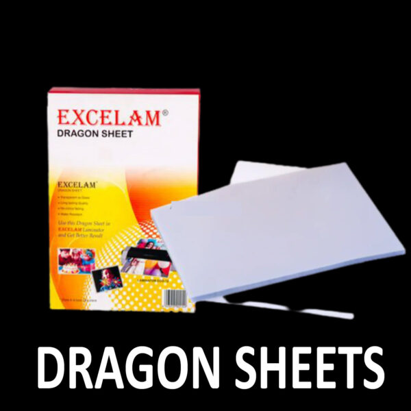 50 Dragon sheet + 50 Print Sheet Both (A1 Premium Quality) PER SHEET - PRINT ABLE 10 PVC CARDS